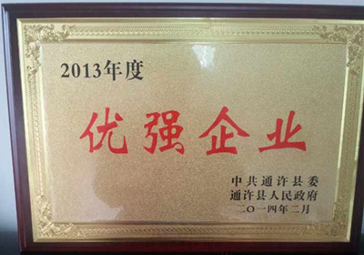 2013年度優強企業(yè)